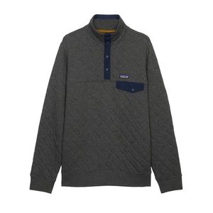 EUC Patagonia Men’s Organic Cotton Quilt Snap-T Pullover Large